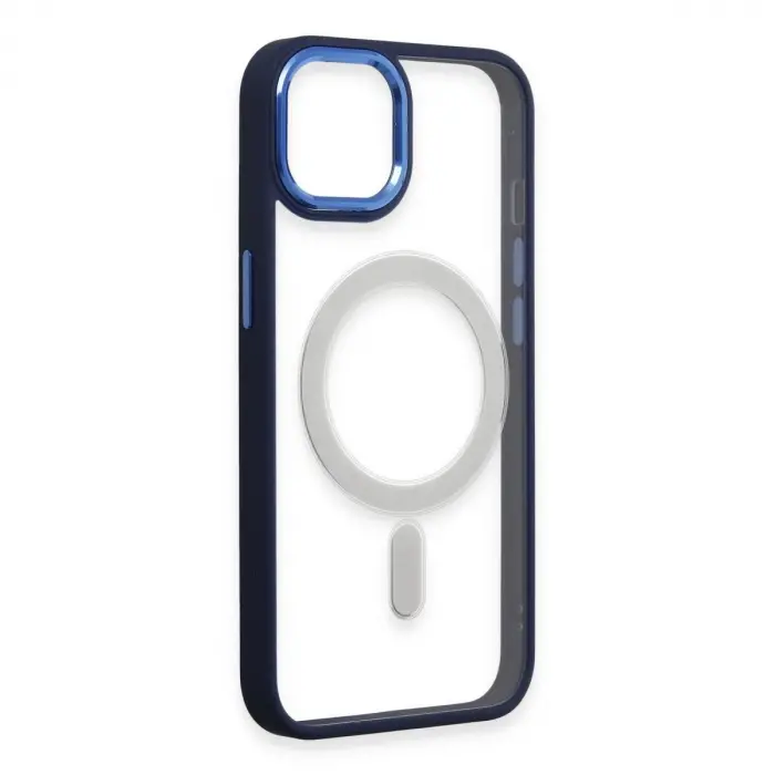 İphone 15 Pro Kılıf Room Magneticsafe  - Lacivert