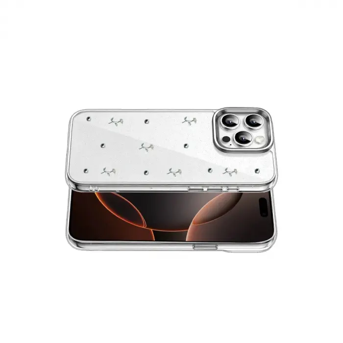 İphone 15 Pro Max Fiyonk Desenli Kapak - Desen 4