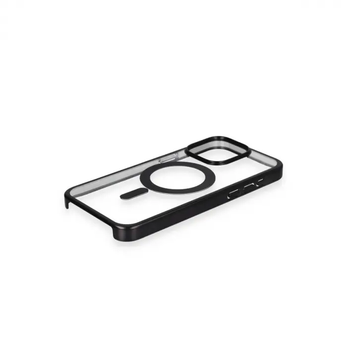 İphone 15 Pro Max Kılıf Erozi Magsafe Kapak - Siyah