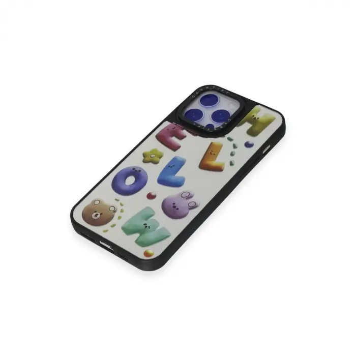 İphone 15 Pro Max Kılıf Mirror Desenli Kapak - Mirror - 15