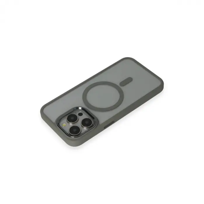 İphone 15 Pro Max Kılıf Room Magneticsafe  - Gri