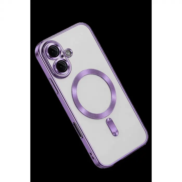 İphone 16 Kılıf Kross Magneticsafe Kapak - Mor