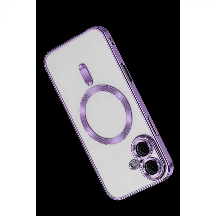 İphone 16 Kılıf Kross Magneticsafe Kapak - Mor