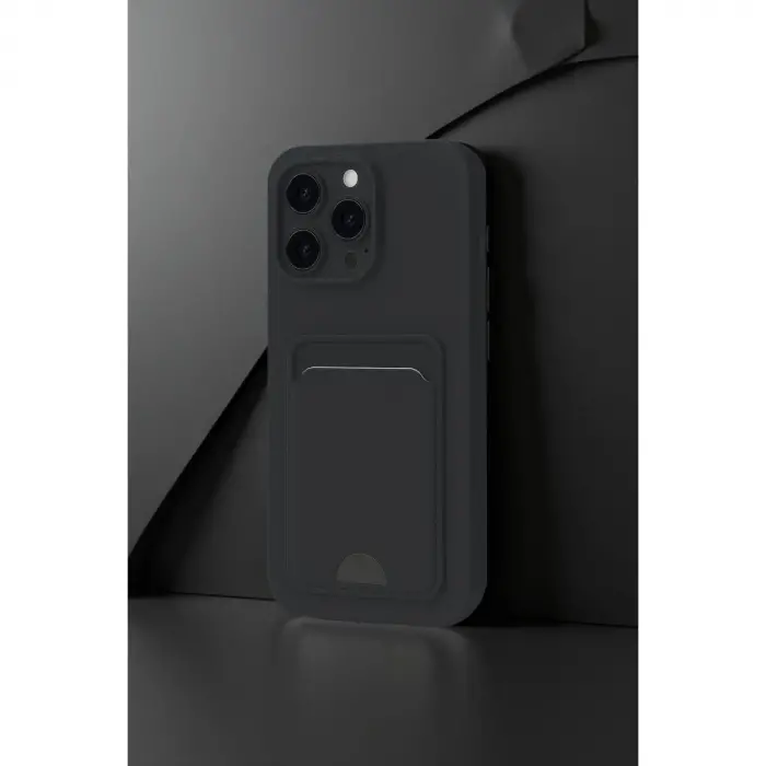 İphone 16 Pro Max Kılıf Kelvin Kartvizitli  - Lila