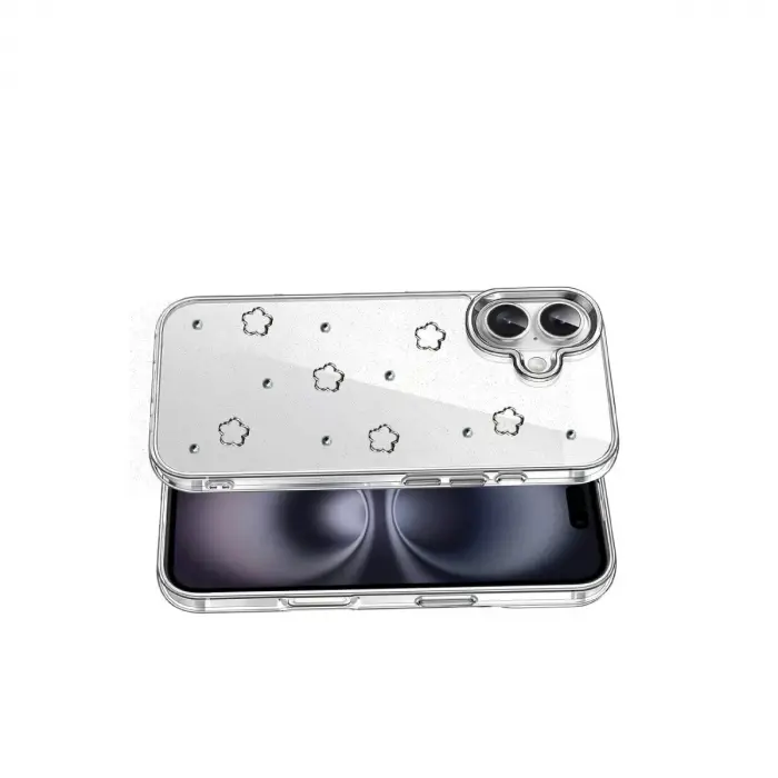 İphone 17 Fiyonk Desenli Kapak - Desen 2
