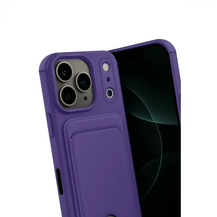 İphone 17 Pro Kelvin Kartvizitli  - Derin Mor