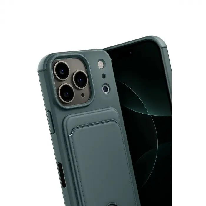 İphone 17 Pro Kelvin Kartvizitli  - Koyu Yeşil
