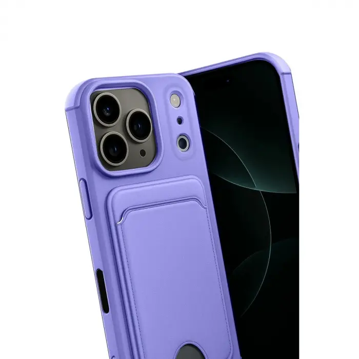 İphone 17 Pro Kelvin Kartvizitli  - Lila