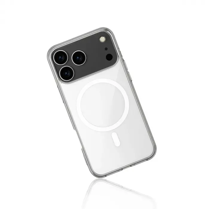İphone 17 Pro Kılıf Magneticsafe Şeffaf  - Şeffaf