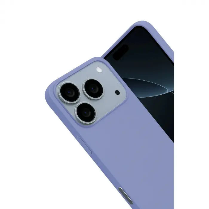 İphone 17 Pro Max Nano İçi Kadife  - Lila