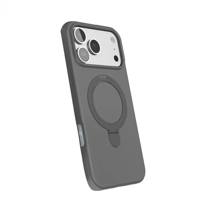 İphone 17 Pro Max Regal Magsafe Standlı Kapak - Titan Gri