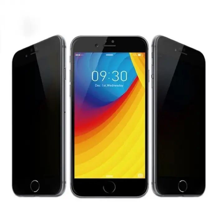İPhone 6S-6 Privacy Gizli Hayalet Tempered Cam Ekran Koruyucu-(5775)