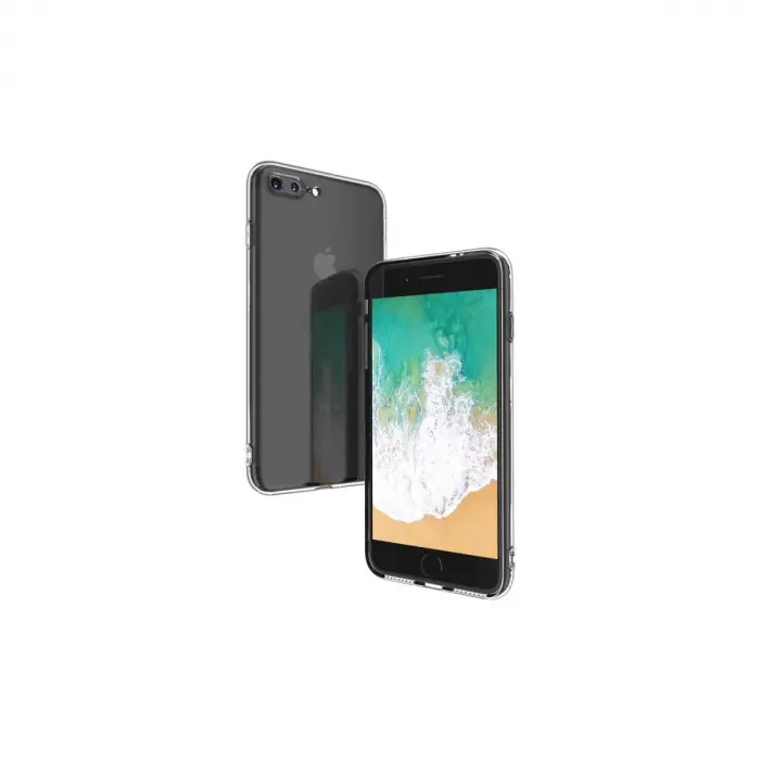 İphone 8 Plus Kılıf Deluxe 2mm Şeffaf