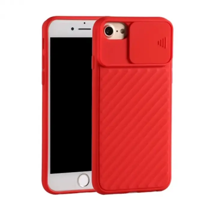 iPhone SE3-SE2 İPhone 8-7 Kılıf Kamera Kapatan koruyucu Sürgülü Kılıf-(5775)