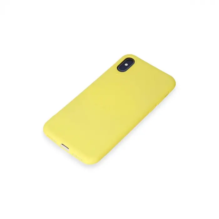 İphone X Kılıf First  - Sarı