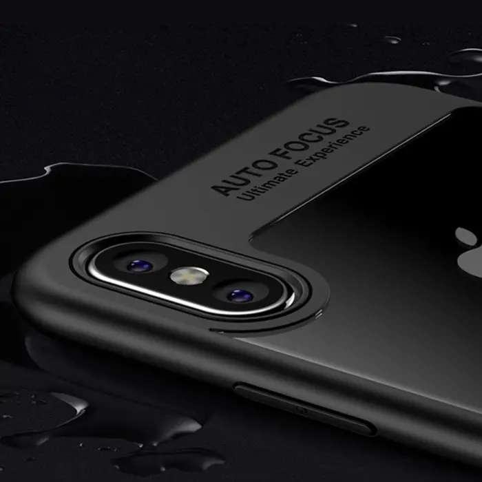 İphone X Xs Ultra Slim Trasparan Premium Kılıf-(5775)