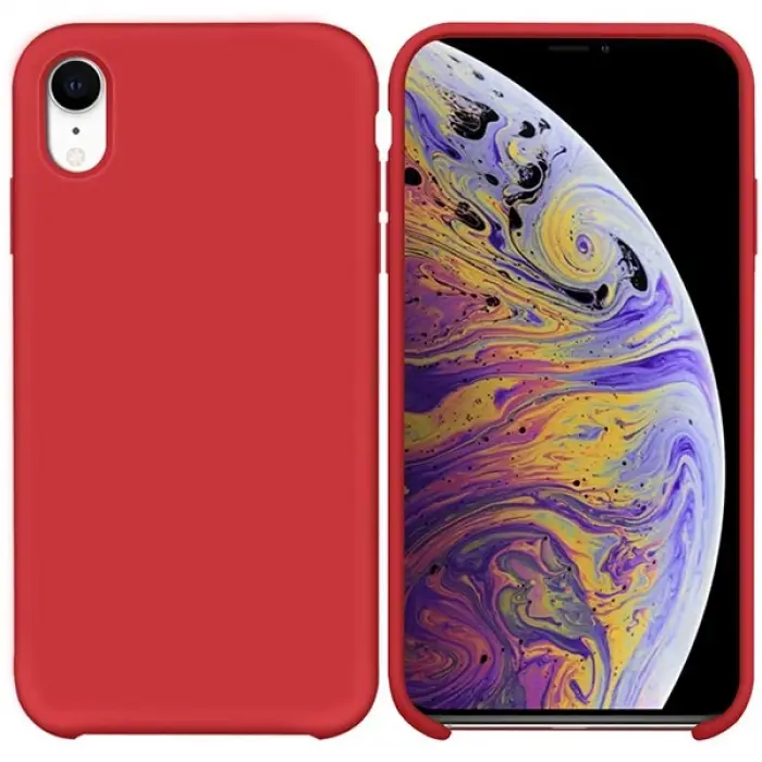 iPhone XR 6.1inch Lansman Kılıf İçi Kadife Soft Silikon Kılıf-(5775)