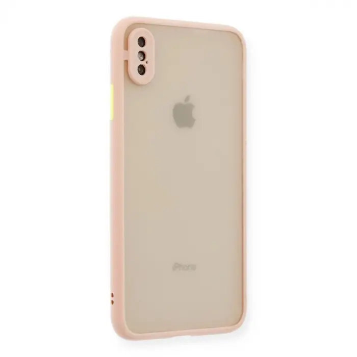 İphone Xs Max Kılıf Montreal  Kapak - Pembe