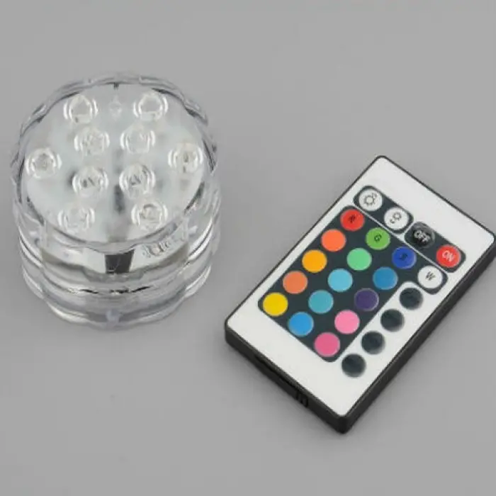 Işığı Renk Değiştiren Kumandalı Led Lamba