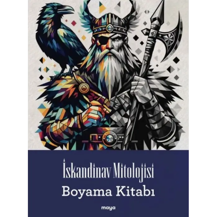 İskandin Mitolojisi Boyama Kitabı