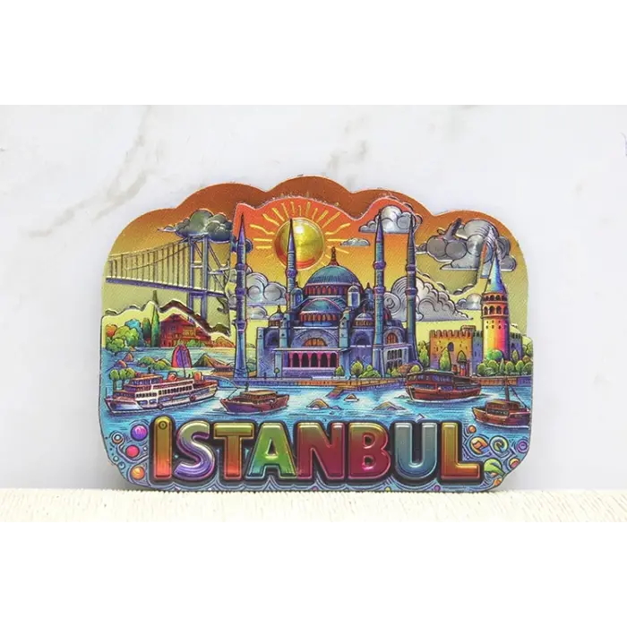 İstanbul Temalı Silikon Buzdolapı Süsü Magnet Alk5376