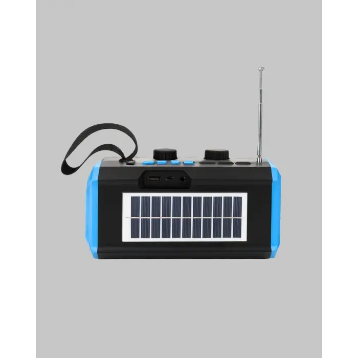 J-IPOX P520 Bluetooth Hoparlör 8W Güçlü Ses Solar Şarj FM Radyo