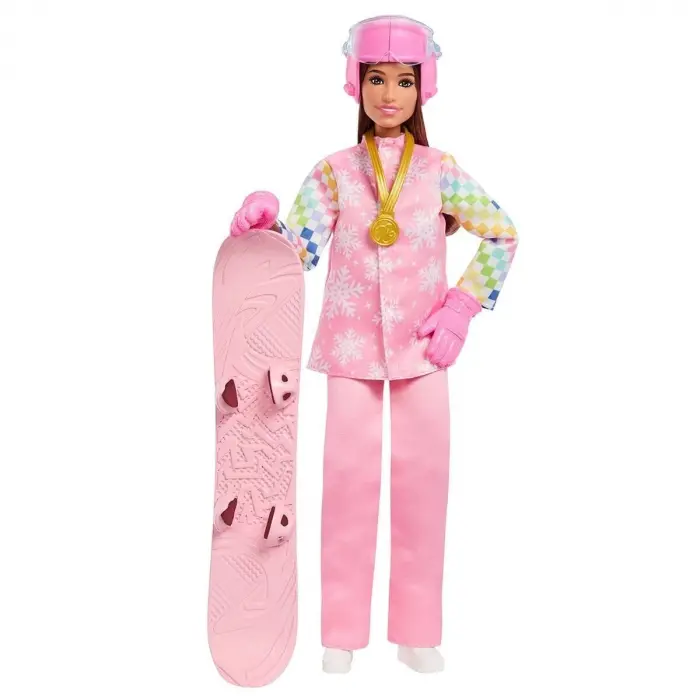 JKF78 Bebek Snowboard Sporcusu Oyun Seti