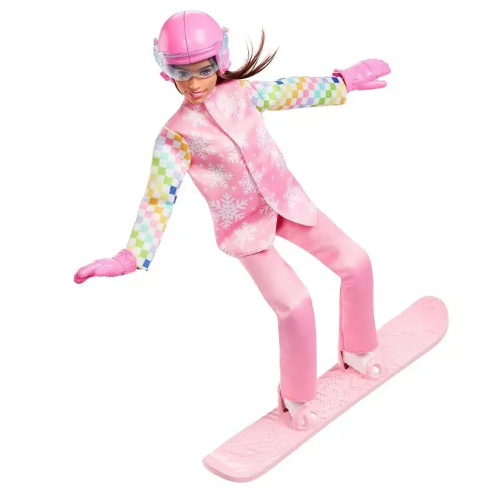 JKF78 Bebek Snowboard Sporcusu Oyun Seti