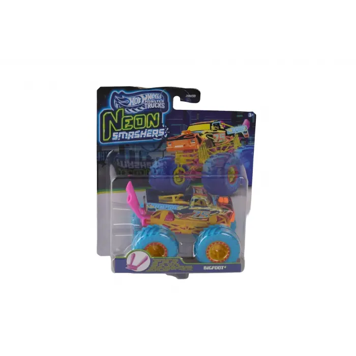 JMV39 Hot Wheels  Trucks Neon Smashers Araç Serisi