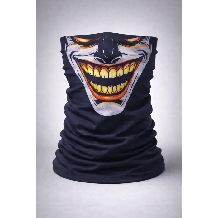 Joker Gülüşlü Baf Maske – Çok Amaçlı Boyunluk Bandana 3 No