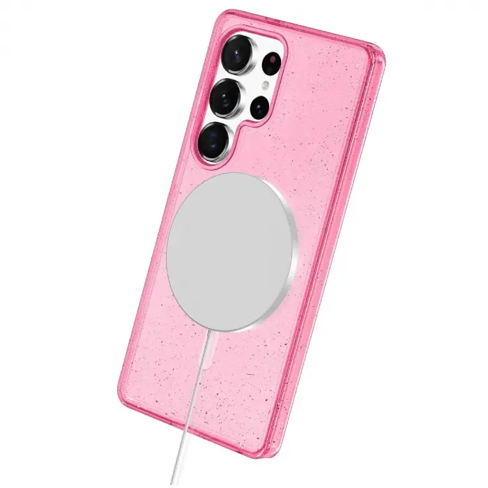 Joko  Galaxy S25 Ultra  Magsafe Kapak - Pembe