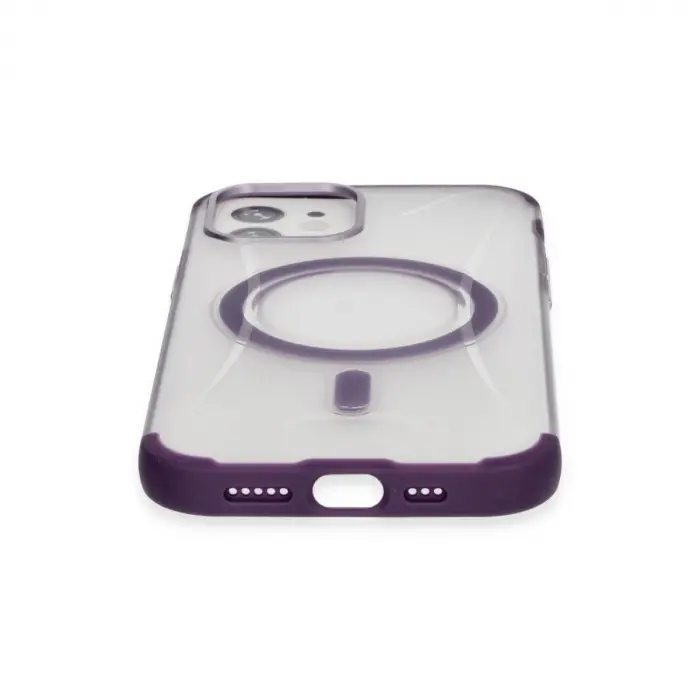 Joko  İphone 12 Hilton Magsafe Kapak - Derin Mor