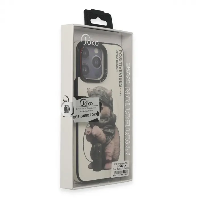 Joko  İphone 14 Pro Fun Magsafe Kapak - Derin Mor