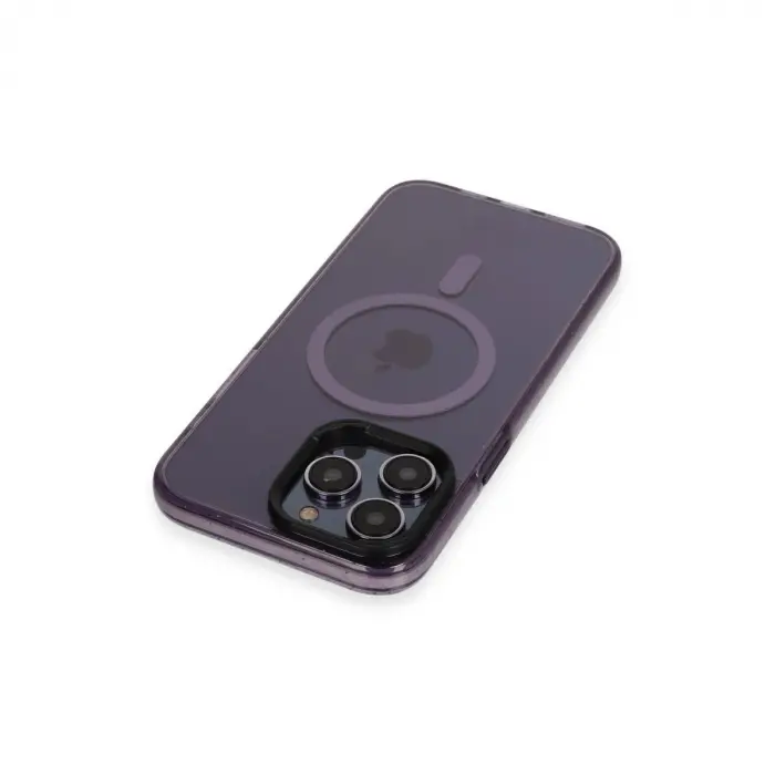 Joko  İphone 14 Pro Kılıf Tigra Magsafe Kapak - Derin Mor