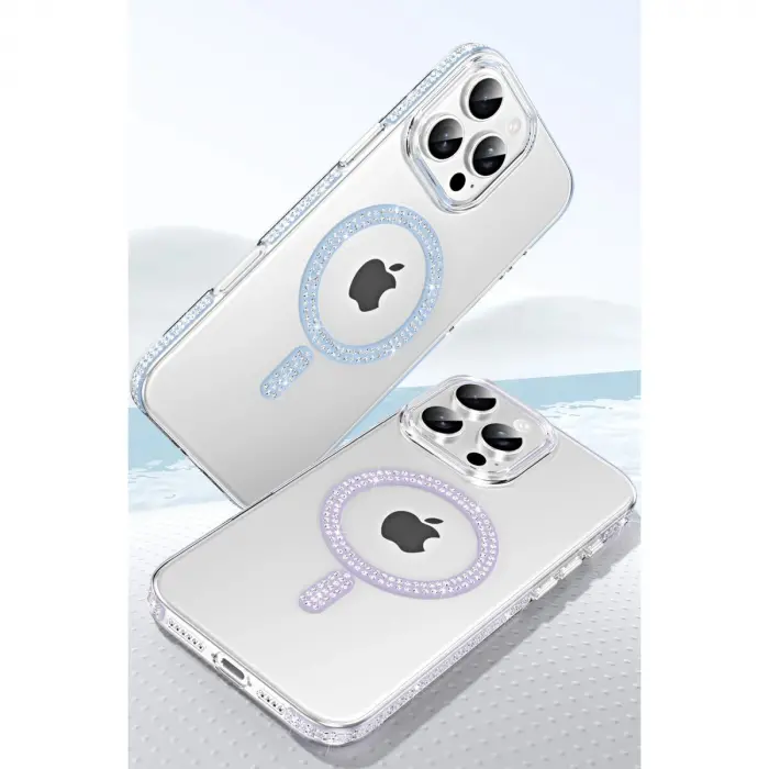 Joko  İphone 14 Pro Max Move Taşlı Magsafe Kapak - Mi