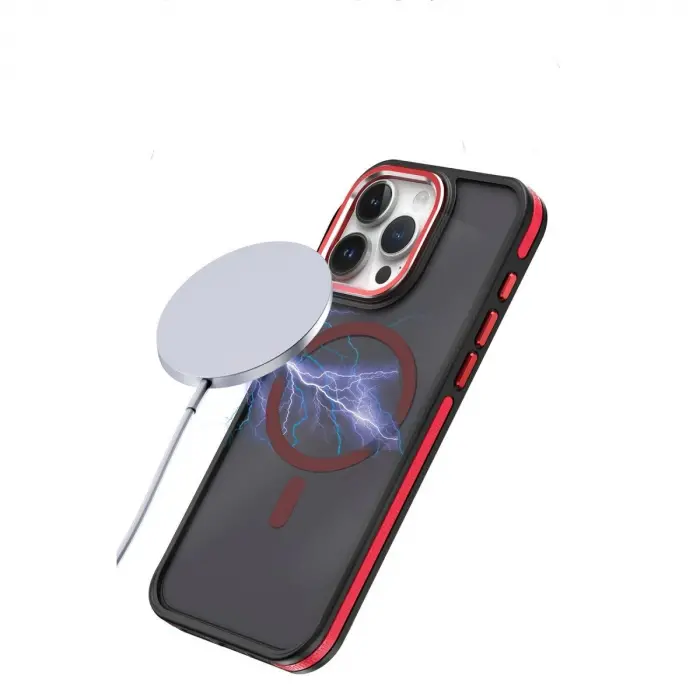 Joko  İphone 14 Pro Max ner Magsafe Kapak - Derin Mor