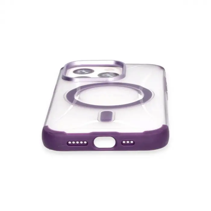 Joko  İphone 15 Pro Hilton Magsafe Kapak - Derin Mor