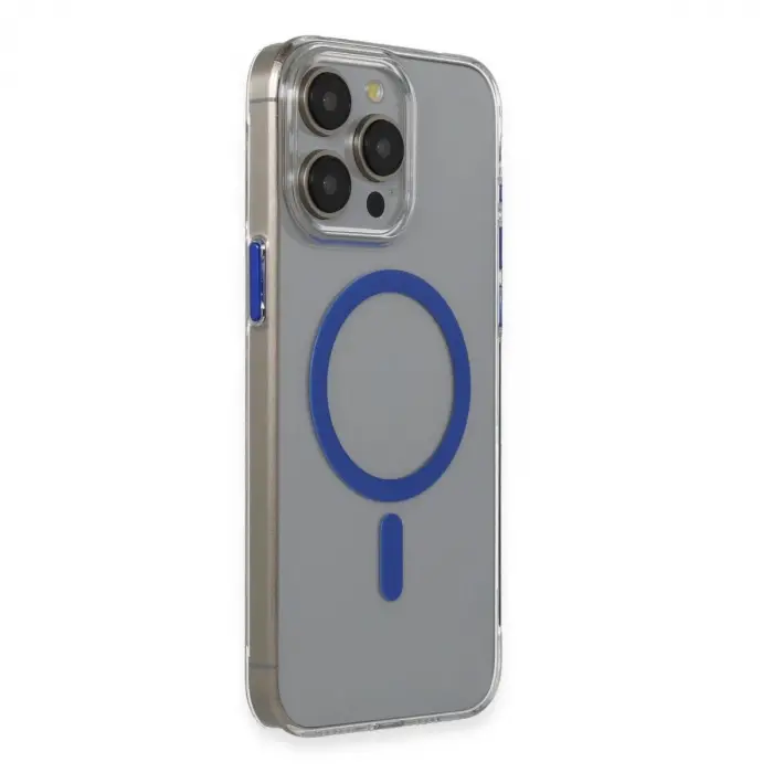 Joko  İphone 15 Pro Max Bubble Magsafe Kapak - Lacivert
