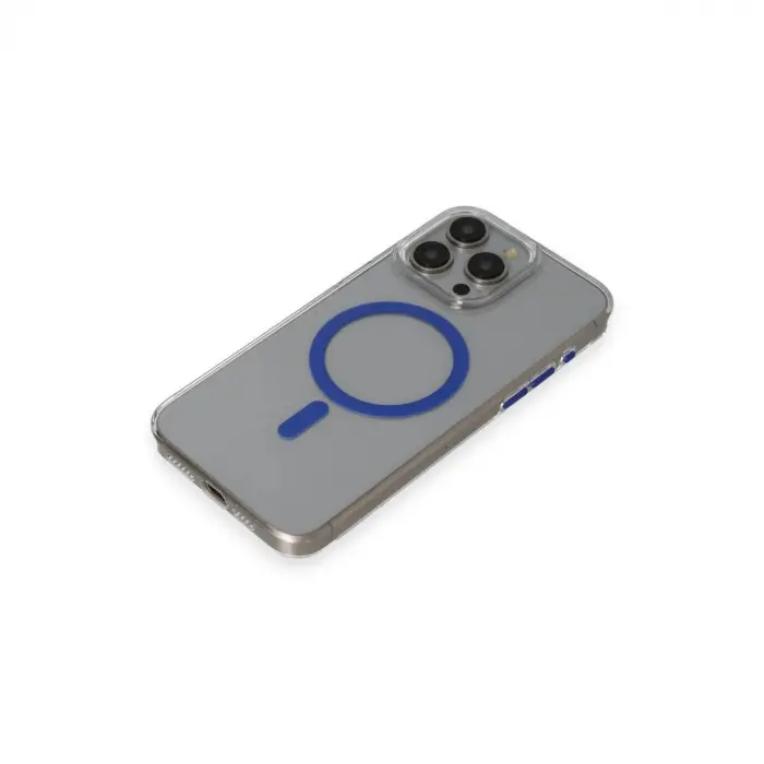 Joko  İphone 15 Pro Max Bubble Magsafe Kapak - Lacivert