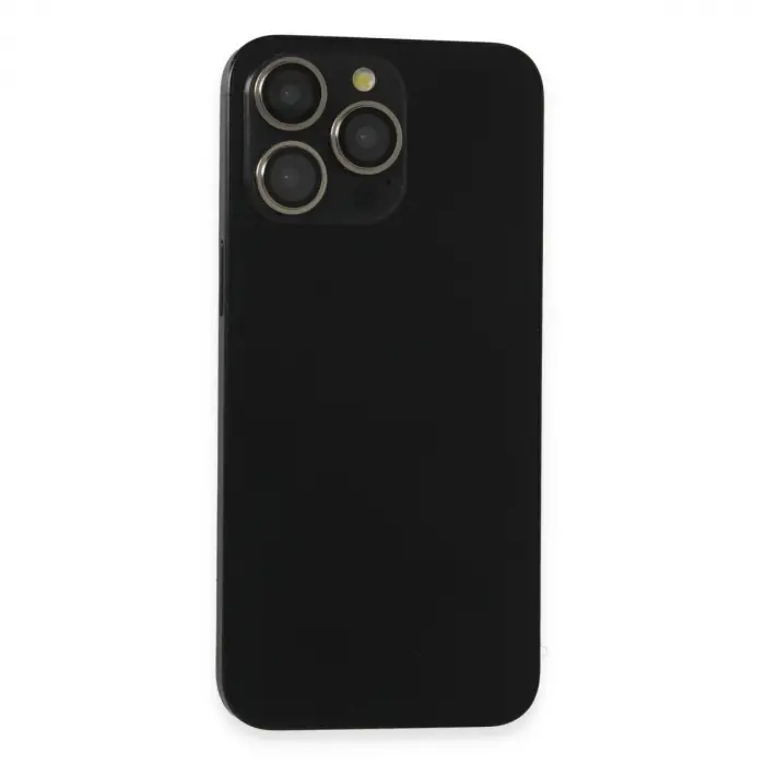 Joko İphone 15 Pro Max Pvd Metal Kamera Lens - Gümüş