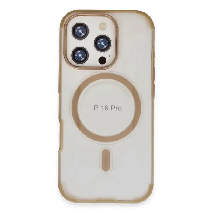 Joko İphone 16 Pro Max Hilton Magsafe Kapak - Gold