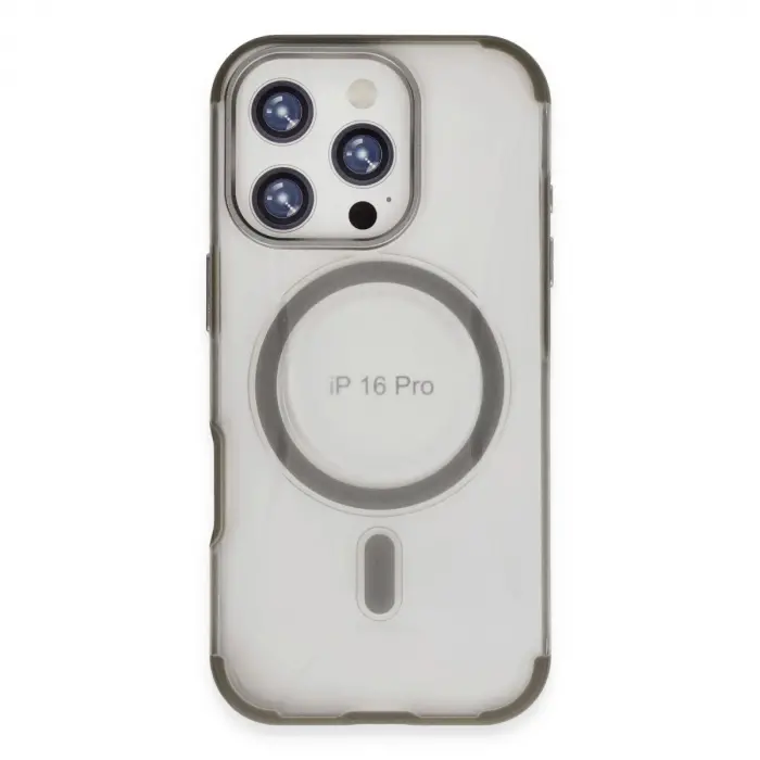 Joko İphone 16 Pro Max Hilton Magsafe Kapak - Titan Gri