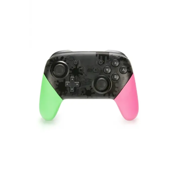 Joystick Bluetooth bağlantılı yeşil renk Nintendo Switch uyumlu kablosuz oyun kolu