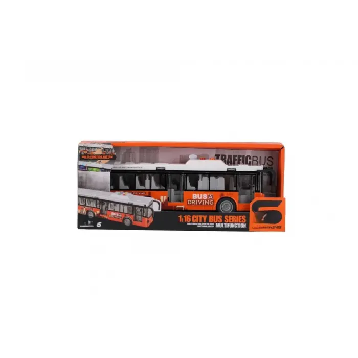 JS120AB BÜYÜK PİLLİ IŞIKLI SESLİ PİLLİ OTOBÜS