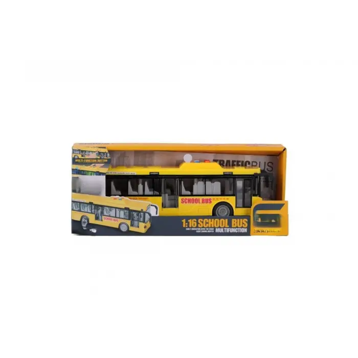 JS120AB BÜYÜK PİLLİ IŞIKLI SESLİ PİLLİ OTOBÜS