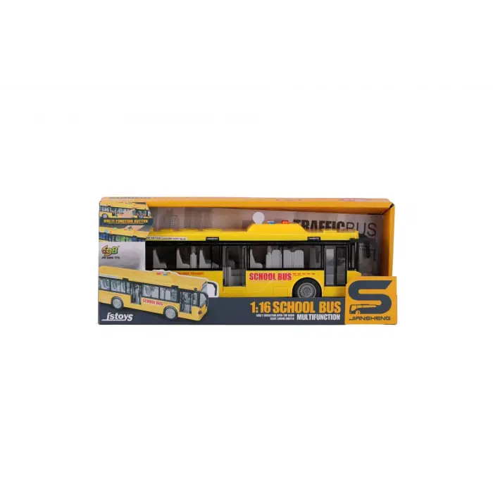JS120AB BÜYÜK PİLLİ IŞIKLI SESLİ PİLLİ OTOBÜS