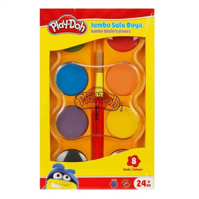 Jumbo Sulu Boya 8 Renk