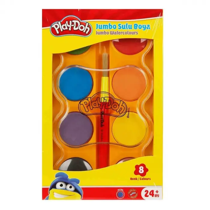 Jumbo Sulu Boya 8 Renk