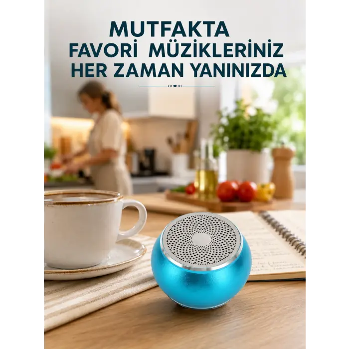Kablosuz Bluetooth Hoparlör | 2-3 Saat Kesintisiz Müzik Keyfi Yeni Nesil