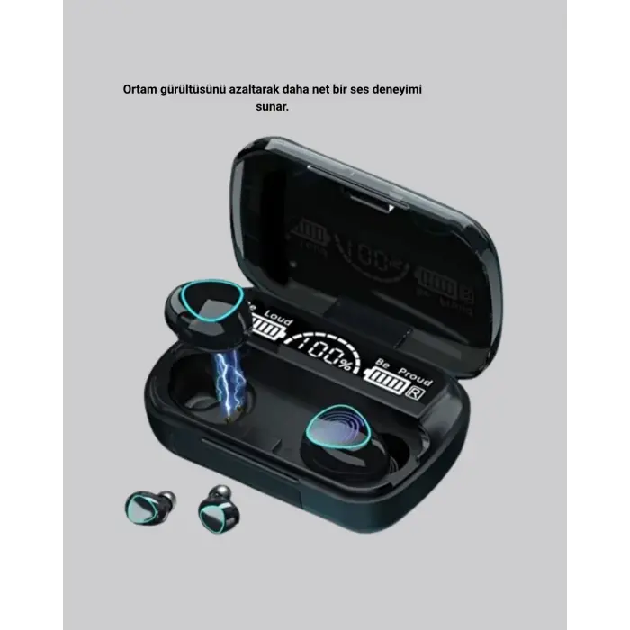 Kablosuz Bluetooth Kulaklık 5.1 Uzun Pil Ömrü Gürültü Engelleme